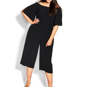City Chic Jumpsuit Off The Shoulder